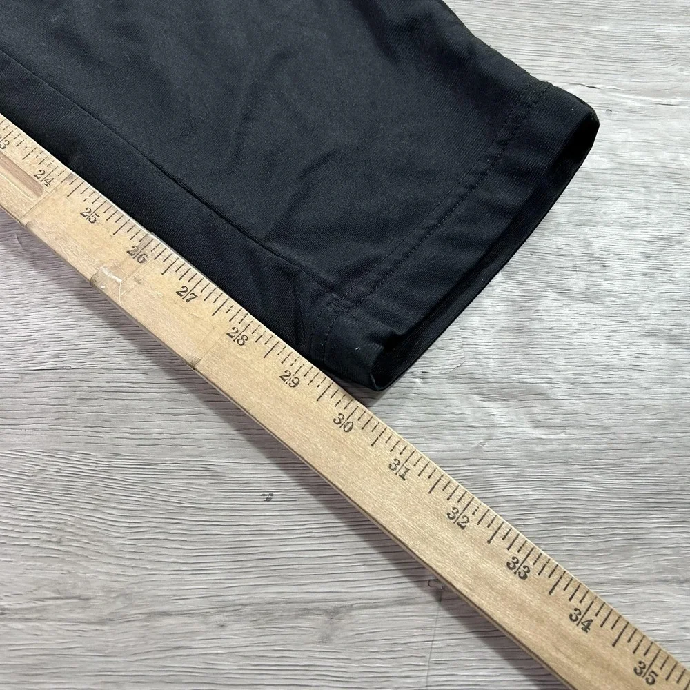 Adidas Track Pants Mens Medium Black Woven Elastic Waist Athletic Gym DV2470‎